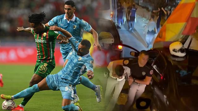 Amedspor-Erzurumspor provokasyon