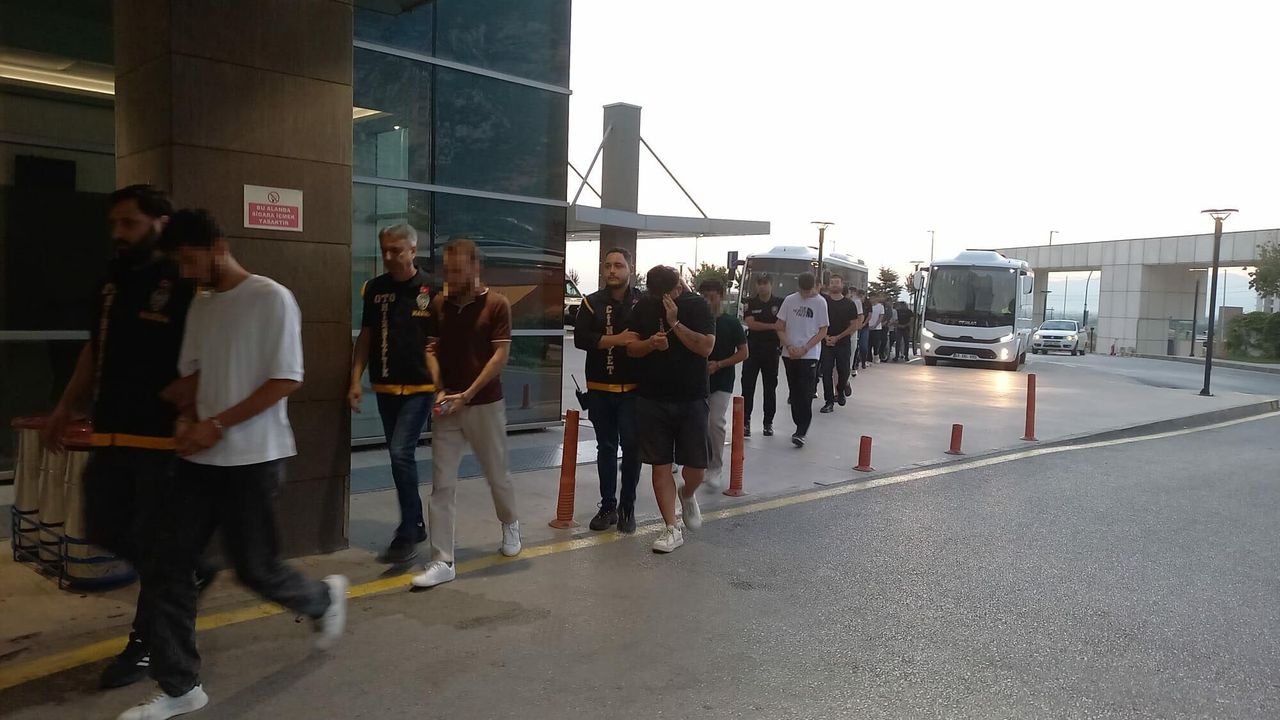 Manisa suç örgütü operasyonu
