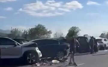 zincirleme trafik kazası