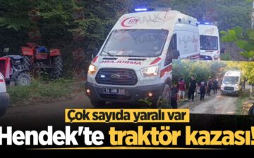Traktör kazası