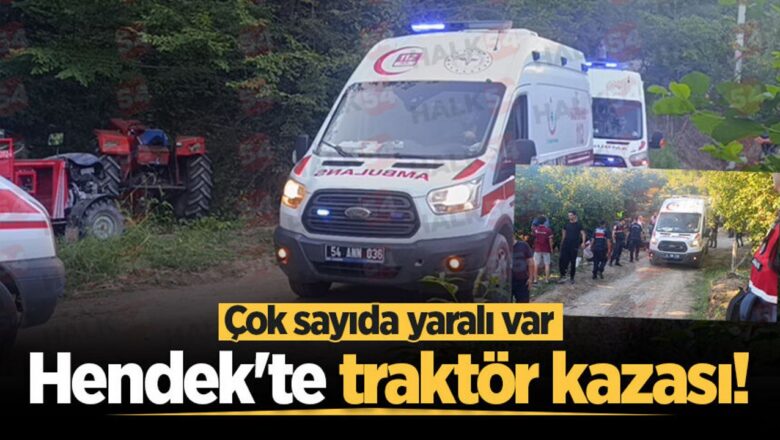 Traktör kazası