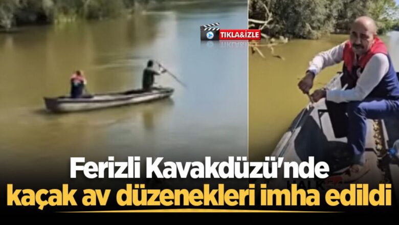 kaçak av düzenekleri